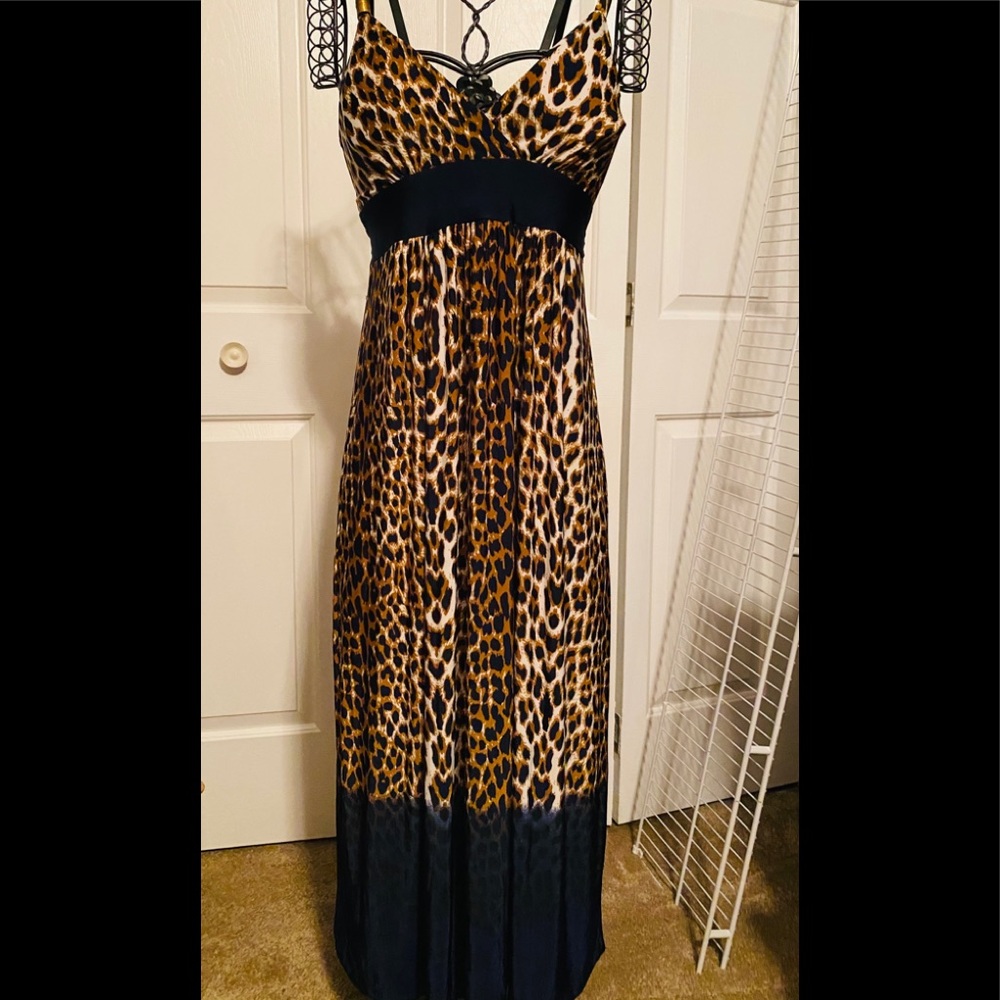 Ladies leopard dress